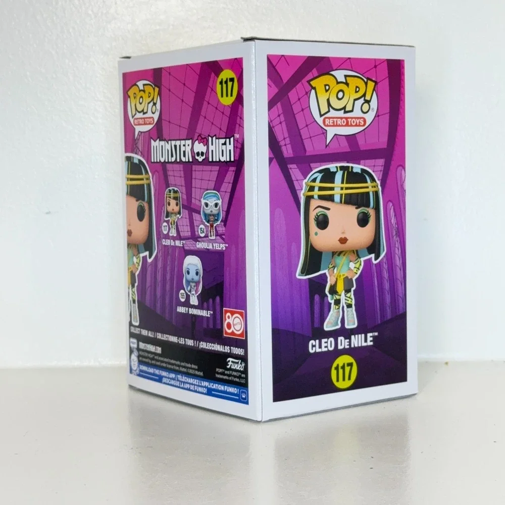 Funko Pop Cleo de Nile #117 Monster High Vinyl Figure Mattel Collectible